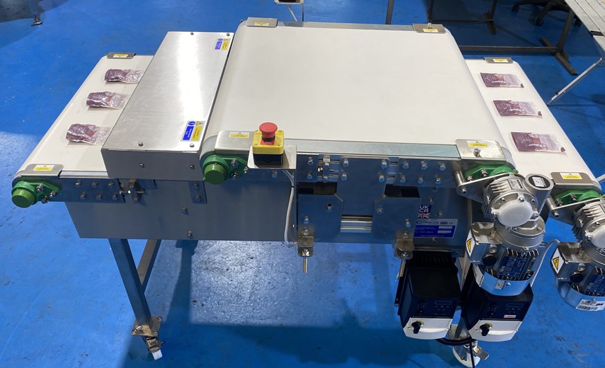 Bag Flattening with conveyors