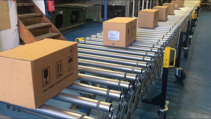 Expanding Flexible Conveyor in Stock