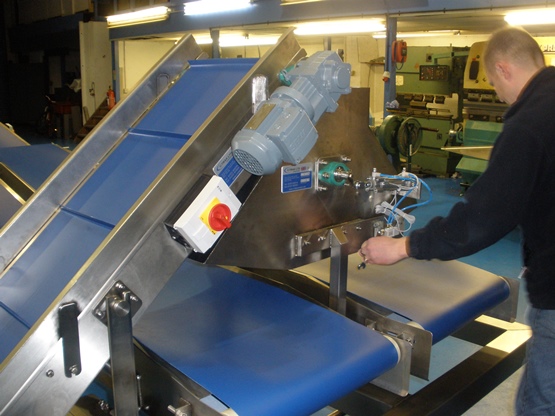 Trough Belt Conveyor System